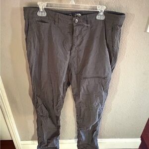 The North Face Men’s Hiking Pants Size 35 Charcoal Trail Outdoor Lightweight